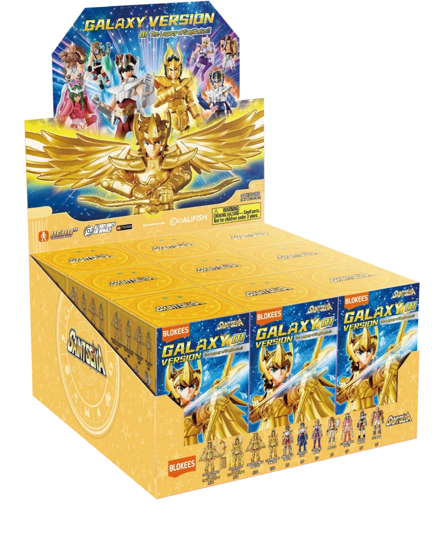 Caja Sorpresa Galaxy Version Saint Seiya 01: The Legacy of Sagittarius Caja Sorpresa Galaxy Version Saint Seiya 01: The Legacy of Sagittarius