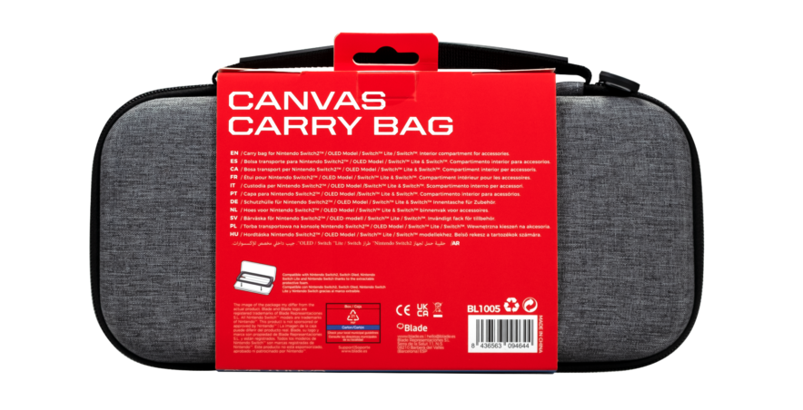 Blade Switch 2 Canvas Carry Bag