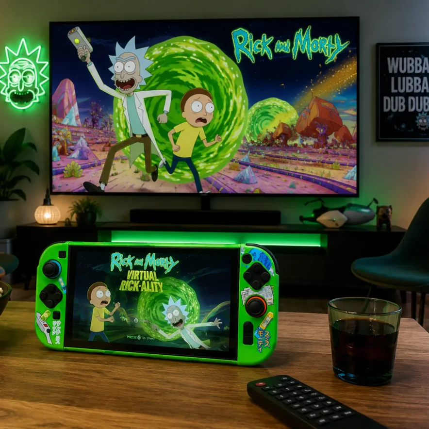 Blade Switch 2 Rick and Morty Console Case Adventures