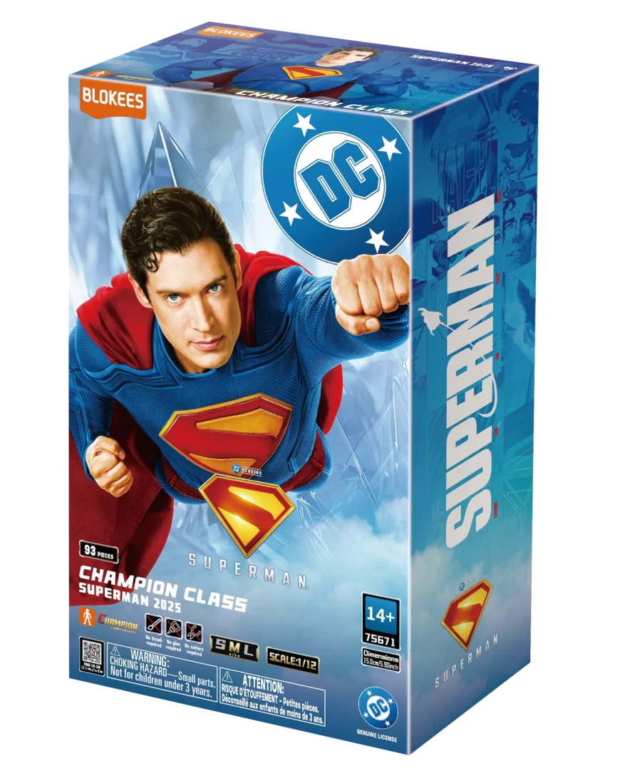 Figura Champion Class DC 01: Superman 2025