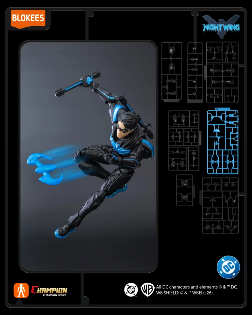 Figura Champion Class DC 03: Nightwing Figura Champion Class DC 03: Nightwing