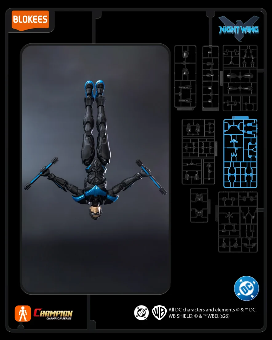 Figura Champion Class DC 03: Nightwing Figura Champion Class DC 03: Nightwing