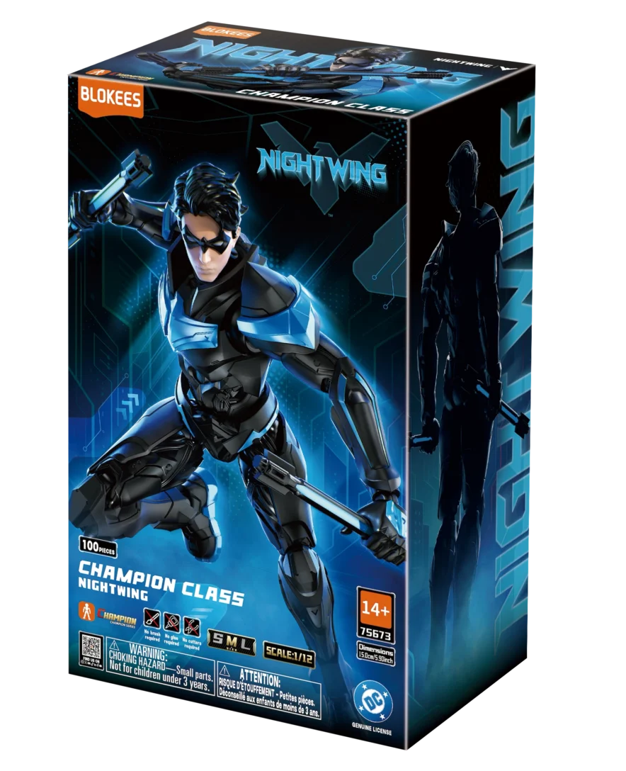 Figura Champion Class DC 03: Nightwing Figura Champion Class DC 03: Nightwing