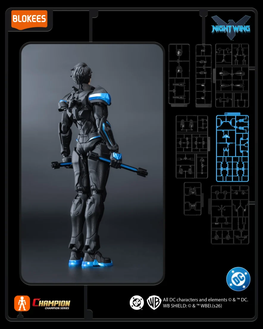 Figura Champion Class DC 03: Nightwing Figura Champion Class DC 03: Nightwing