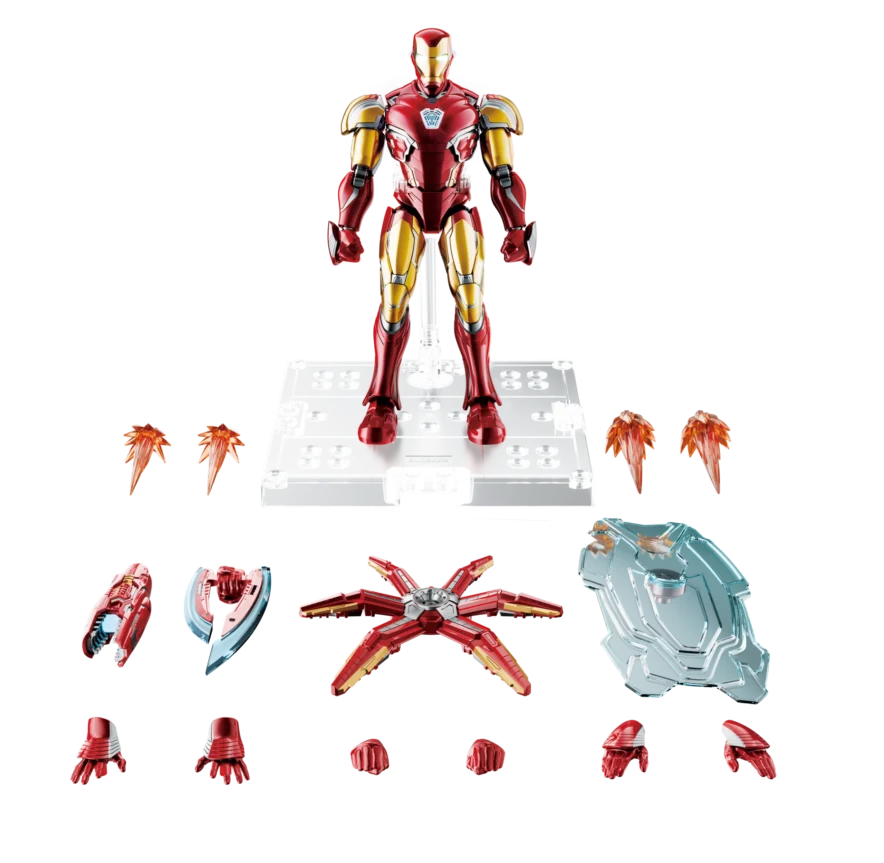 Figura Champion Class Marvel Infinity Saga 01: Iron Man MK85 EX Figura Champion Class Marvel Infinity Saga 01: Iron Man MK85 EX