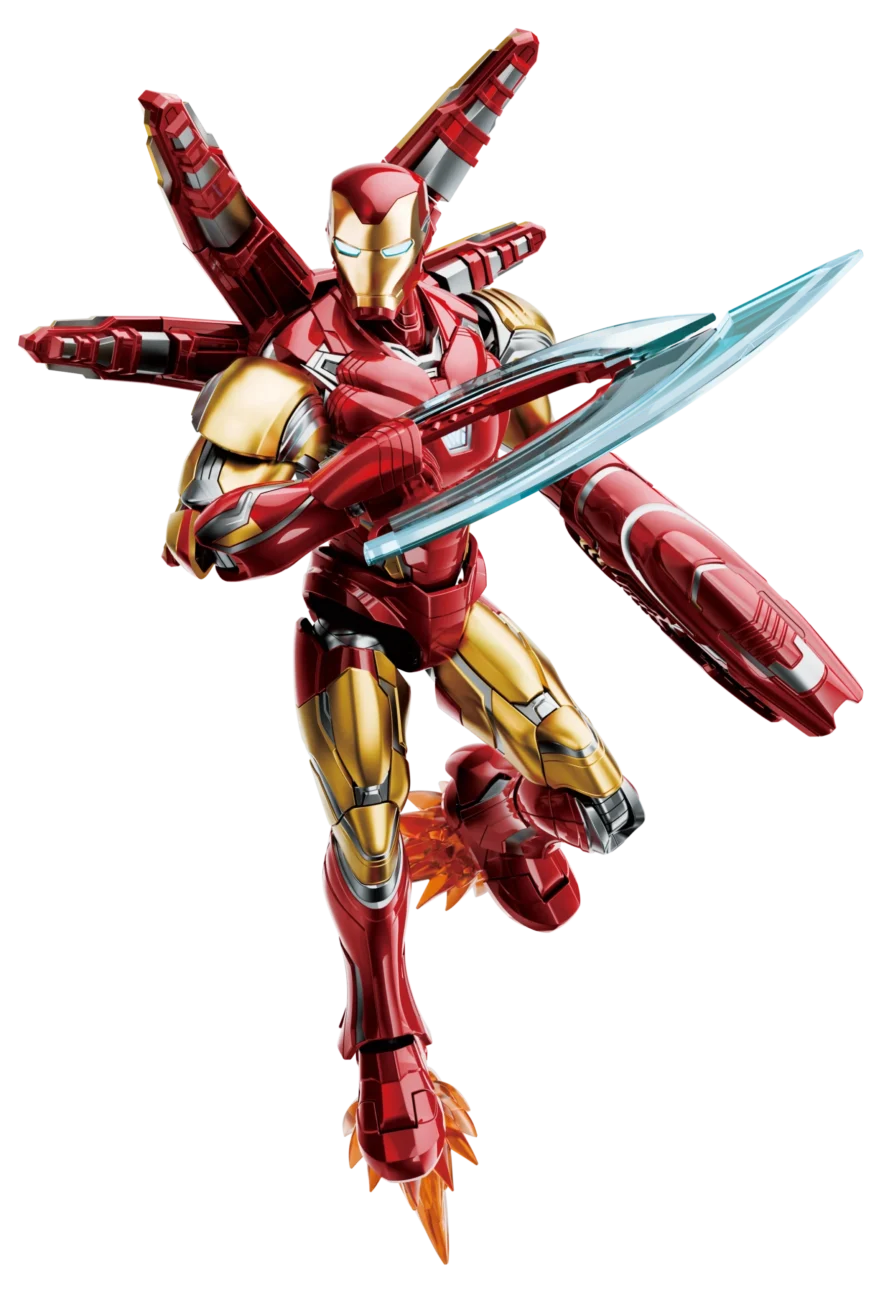 Figura Champion Class Marvel Infinity Saga 01: Iron Man MK85 EX Figura Champion Class Marvel Infinity Saga 01: Iron Man MK85 EX