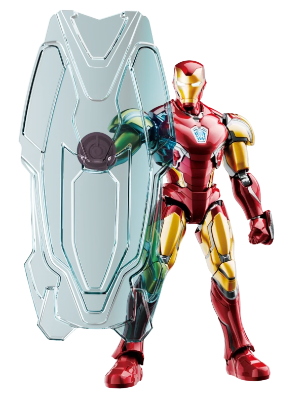 Figura Champion Class Marvel Infinity Saga 01: Iron Man MK85 EX