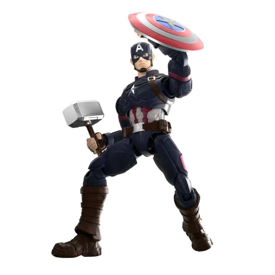 Figura Champion Class Marvel Infinity Saga 03: Capitán América