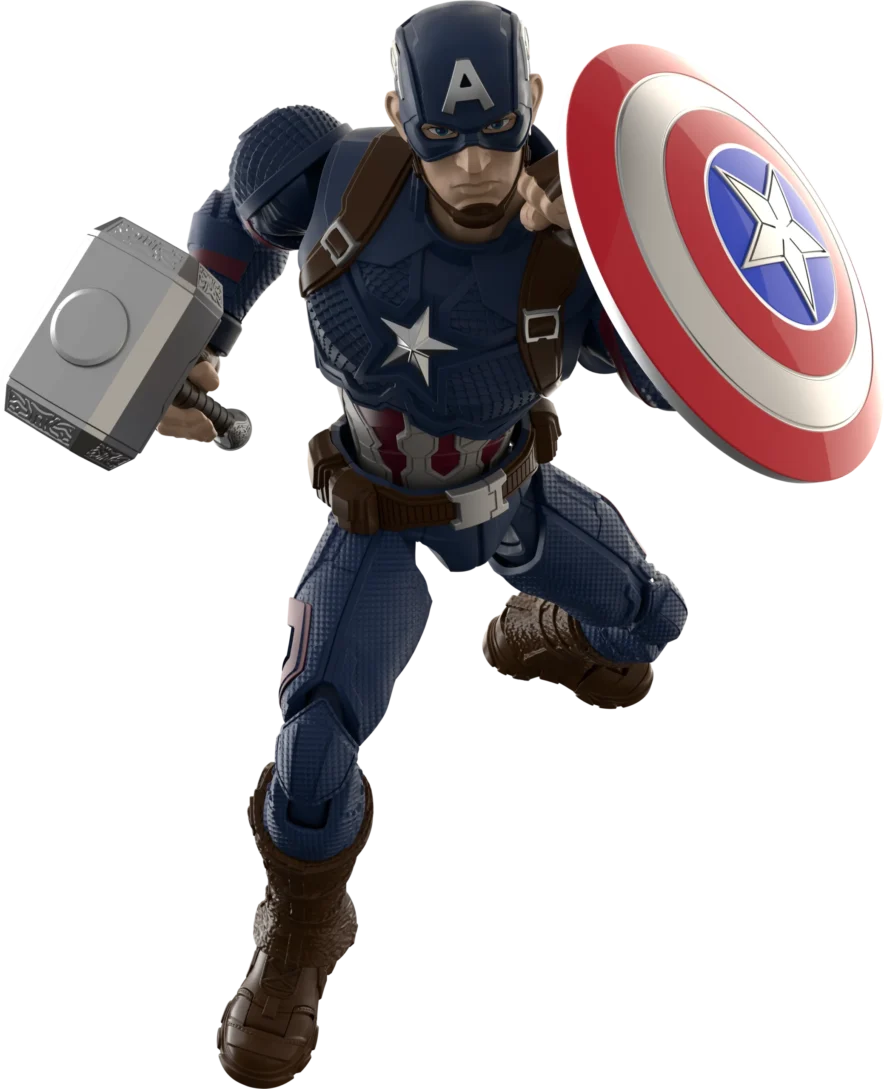Figura Champion Class Marvel Infinity Saga 03: Capitán América