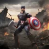 Figura Champion Class Marvel Infinity Saga 03: Capitán América