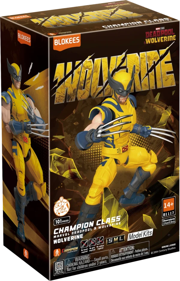 Figura Champion Class Marvel Heroes 05: Wolverine