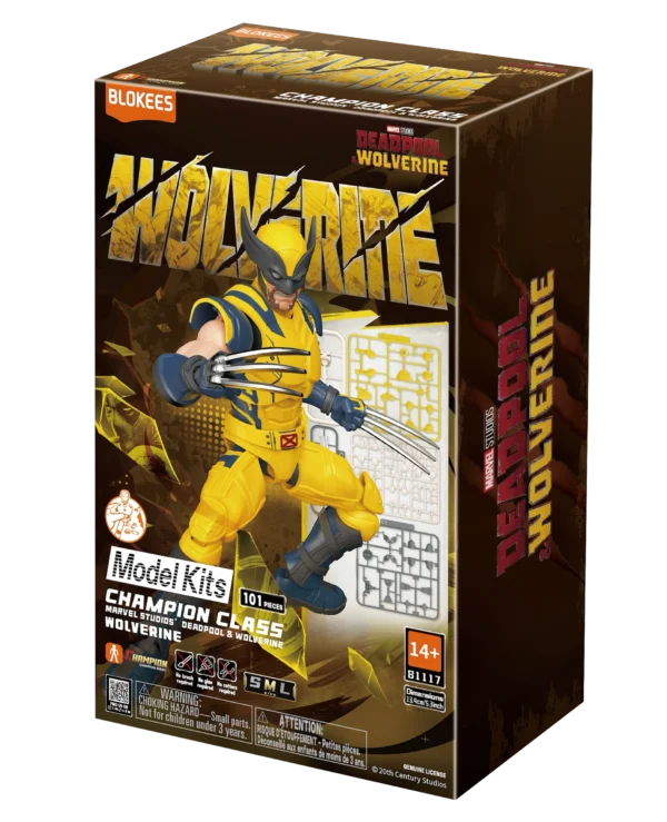 Figura Champion Class Marvel Heroes 05: Wolverine