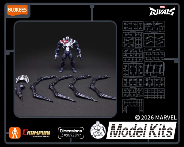 Figura Champion Class Marvel Rivals 07: Venom
