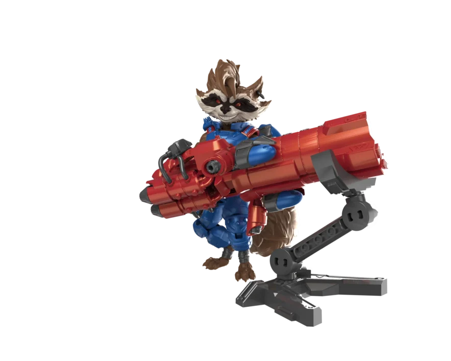 Figura Champion Class Marvel Rivals 08: Rocket Raccoon