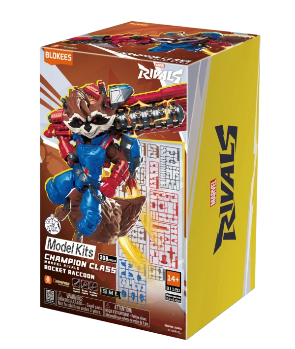 Figura Champion Class Marvel Rivals 08: Rocket Raccoon