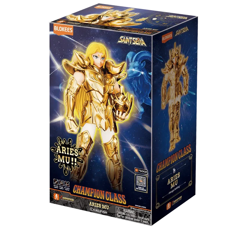 Figura Champion Class Saint Seiya 01: Aries Mu