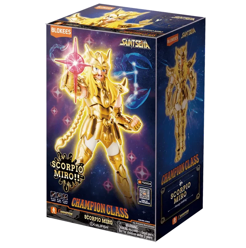 Figura Champion Class Saint Seiya 03: Scorpio Miro