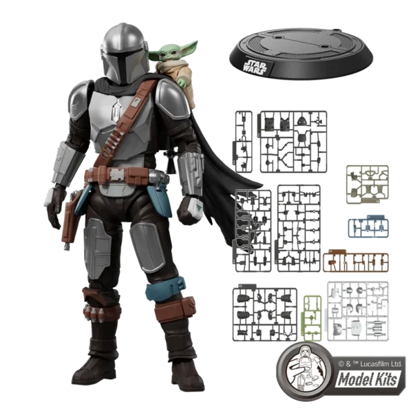 Figura Champion Class Star Wars 05: Mandalorian & Grogu