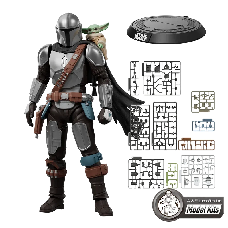 Figura Champion Class Star Wars 05: Mandalorian & Grogu