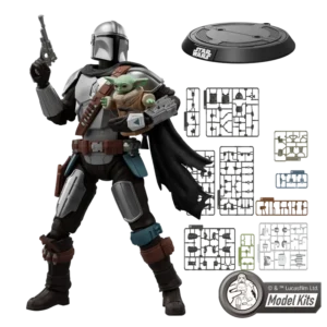 Figura Champion Class Star Wars 05: Mandalorian & Grogu