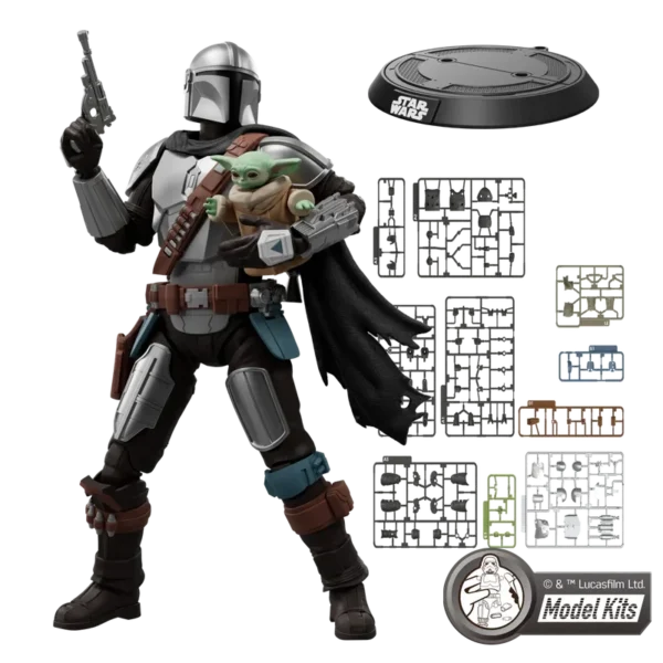 Figura Champion Class Star Wars 05: Mandalorian & Grogu