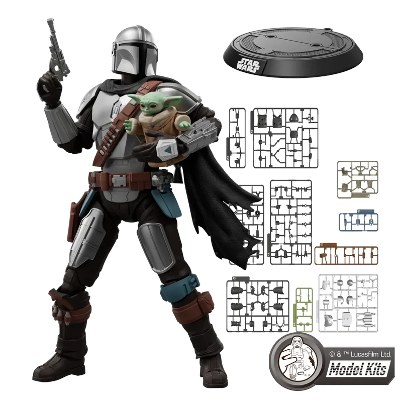 Figura Champion Class Star Wars 05: Mandalorian & Grogu