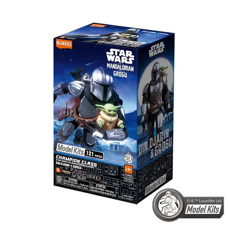 Figura Champion Class Star Wars 05: Mandalorian & Grogu