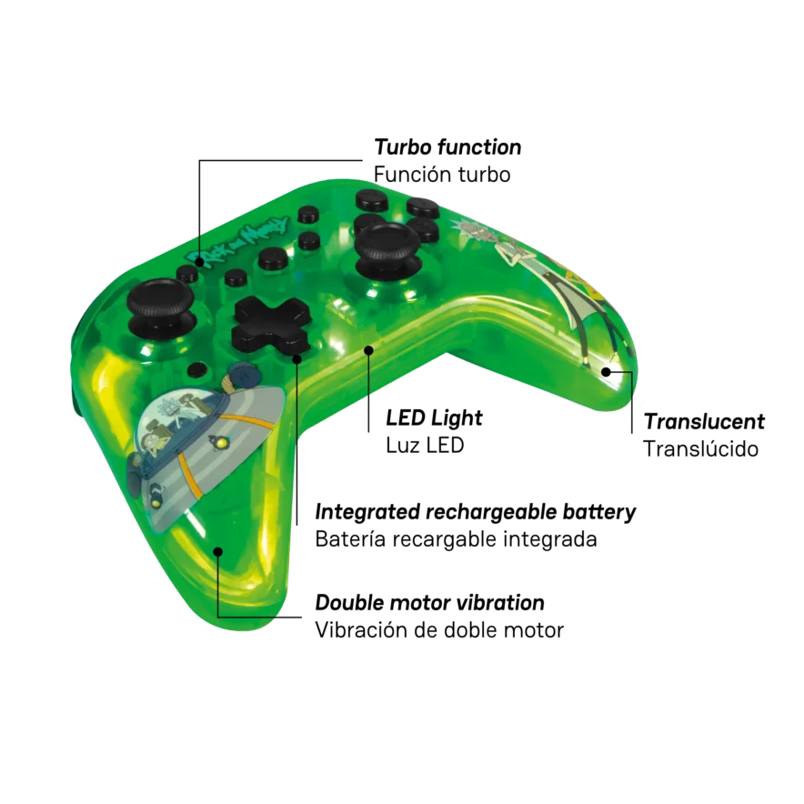 Blade PC Rick and Morty Wireless Gamepad