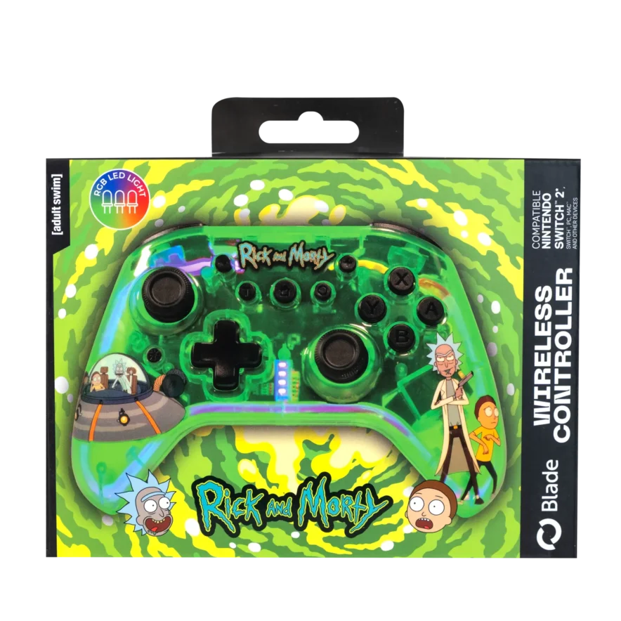 Blade PC Rick and Morty Wireless Gamepad