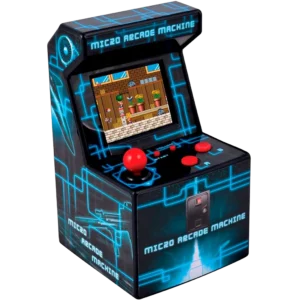 Mini Máquina Arcade Ital 250 Juegos Azul