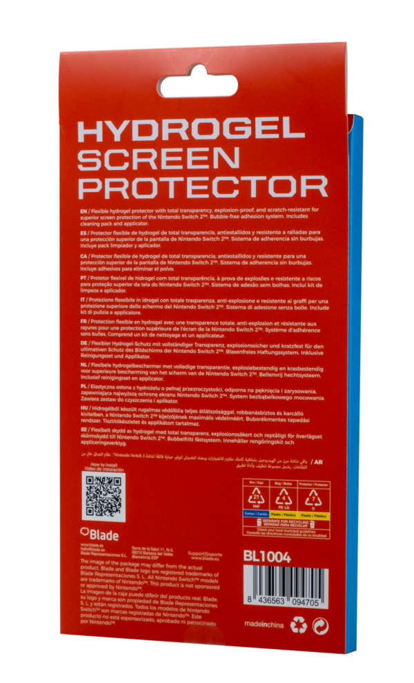 Blade Switch 2 Hydrogel Screen Protector