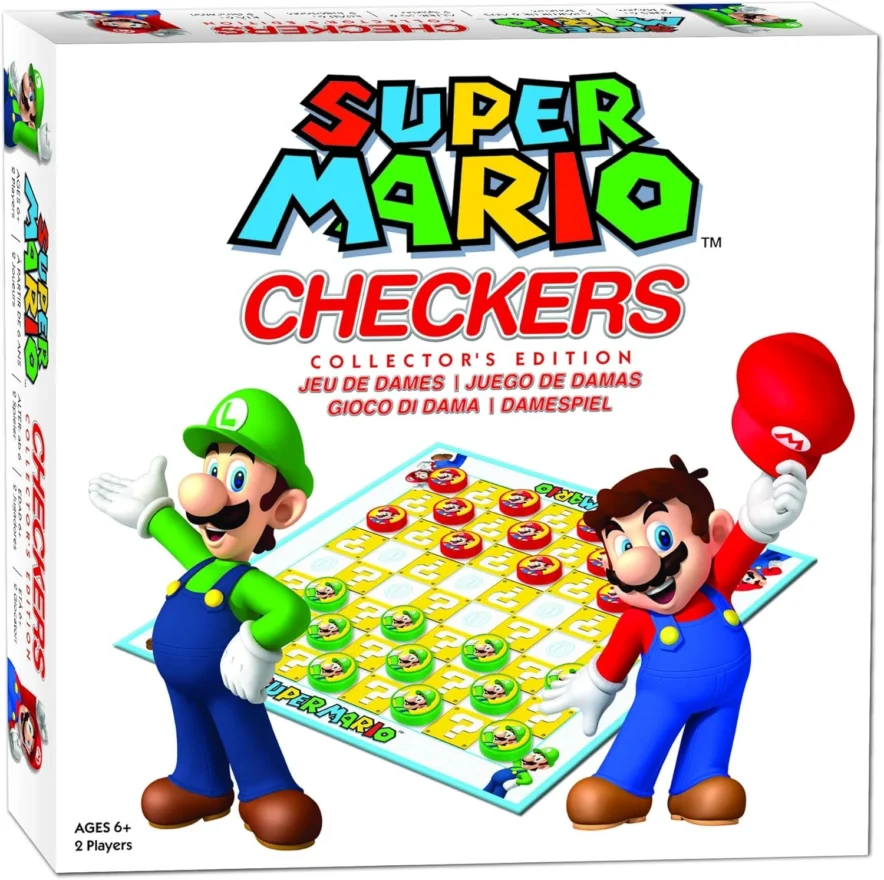 Super Mario - Juego de damas