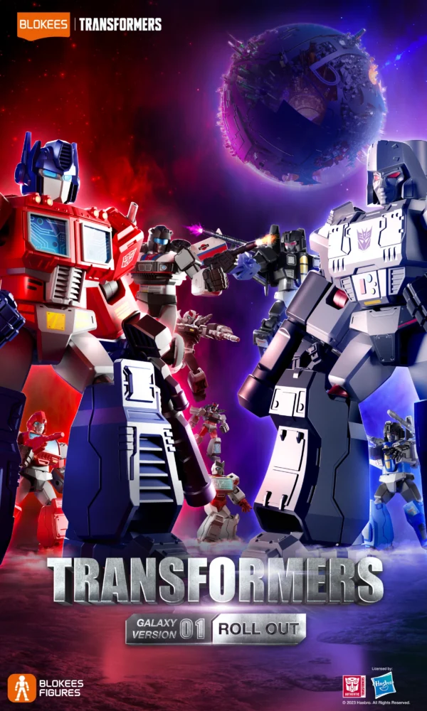 Caja Sorpresa Galaxy Version Transformers 01: Roll Out
