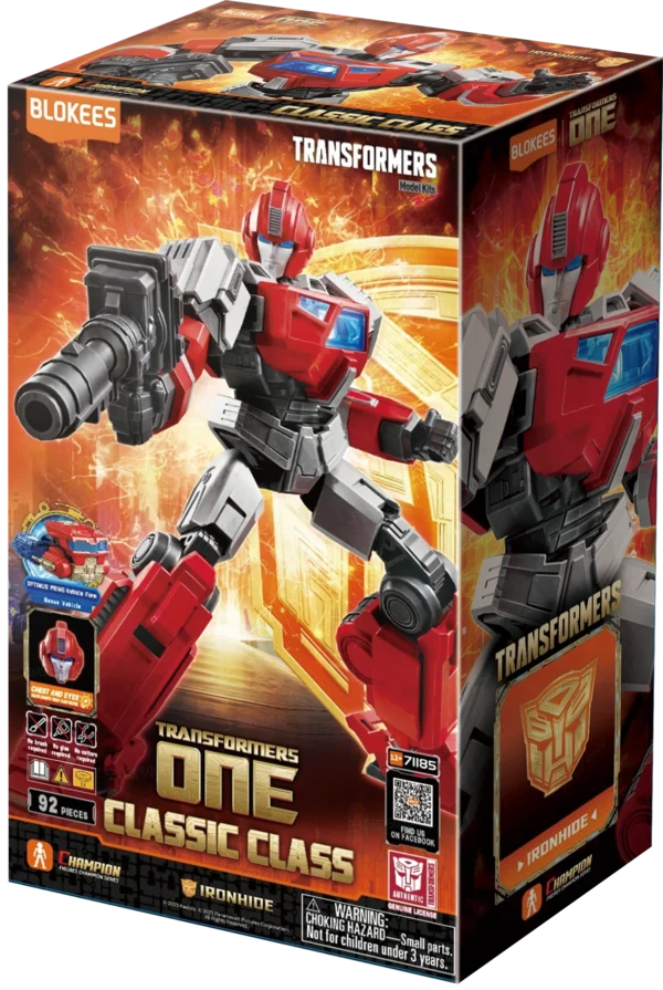 Figura Classic Class Transformers 19: Ironhide (Light-Up Eyes & Chest)