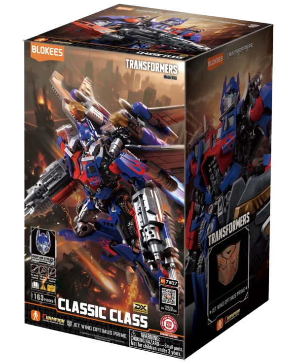 Figura Classic Class Transformers 21: Jet Wing Optimus Prime (Light-Up Eyes & Chest) Figura Classic Class Transformers 21: Jet Wing Optimus Prime (Light-Up Eyes & Chest)
