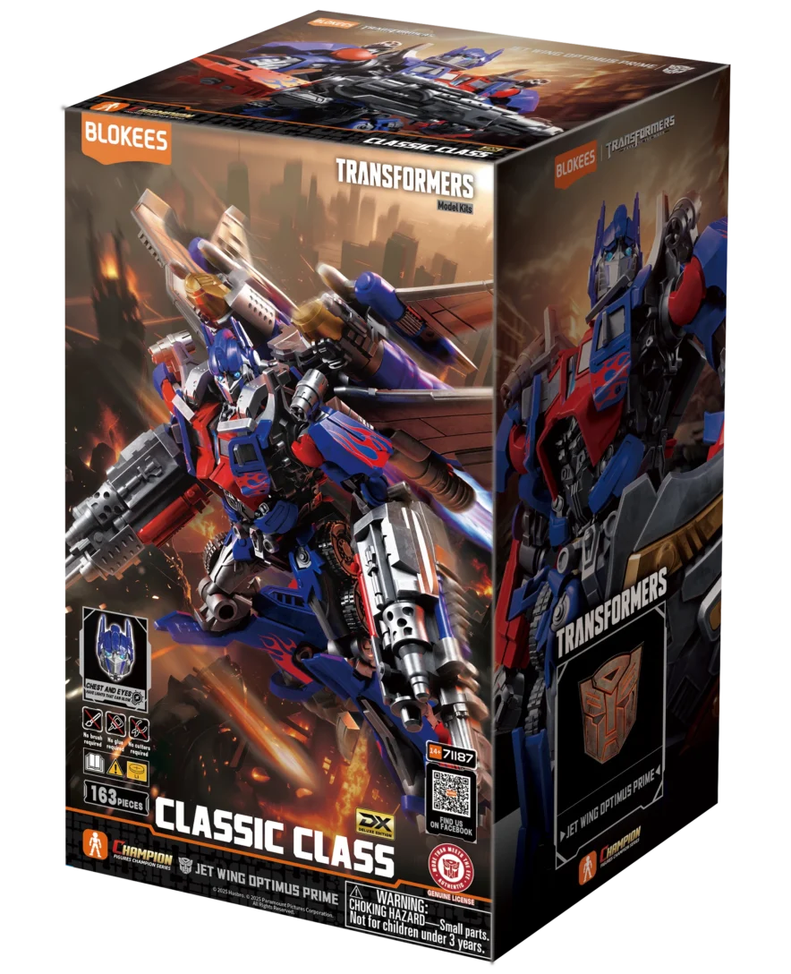 Figura Classic Class Transformers 21: Jet Wing Optimus Prime (Light-Up Eyes & Chest) Figura Classic Class Transformers 21: Jet Wing Optimus Prime (Light-Up Eyes & Chest)