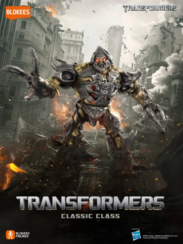 Figura Classic Class Transformers 10: Megatron (Light-Up Eyes)