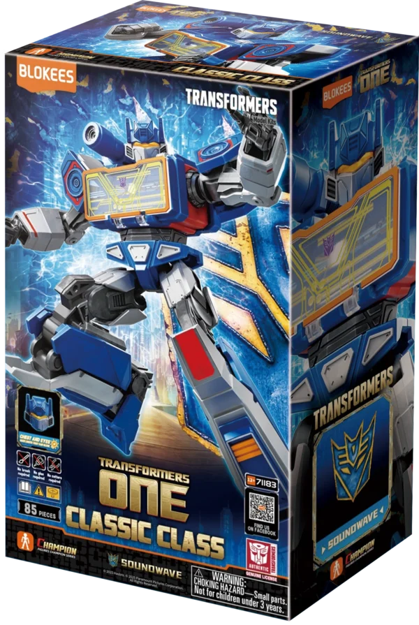 Figura Classic Class Transformers 17: Soundwave Transformers One (Light-Up Eyes & Chest)