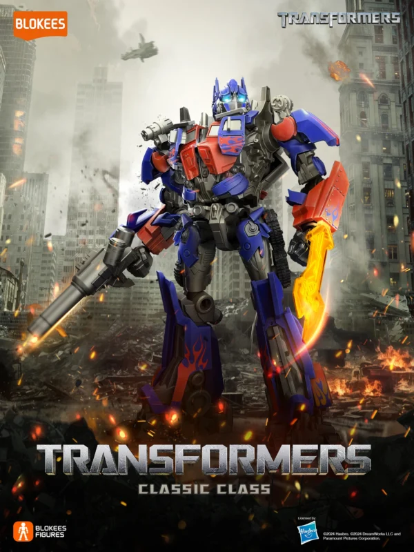 Figura Classic Class Transformers 09: Optimus Prime (Light-Up Eyes & Chest)