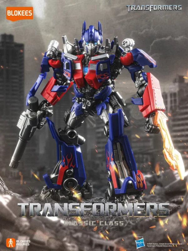 Figura Classic Class Transformers 09: Optimus Prime (Light-Up Eyes & Chest)