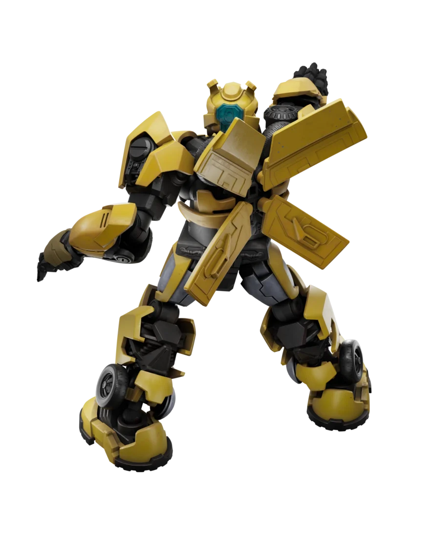 Figura Classic Class Transformers 02: Bumblebee Rise of the Beasts (Light-Up Eyes)