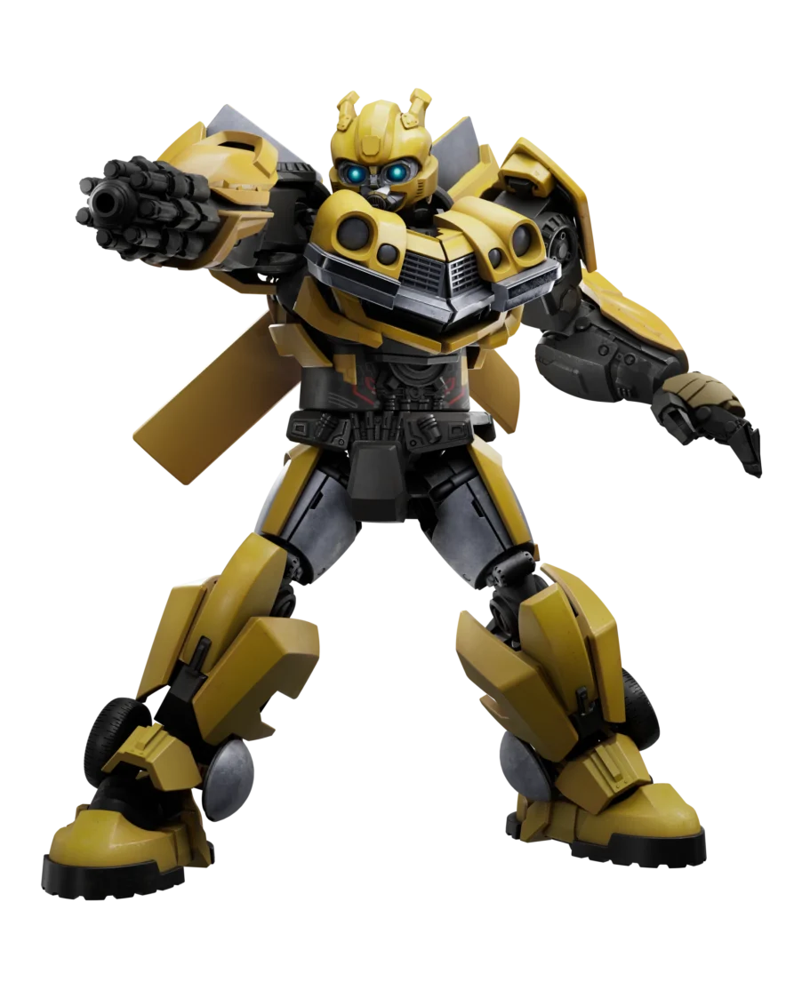 Figura Classic Class Transformers 02: Bumblebee Rise of the Beasts (Light-Up Eyes)