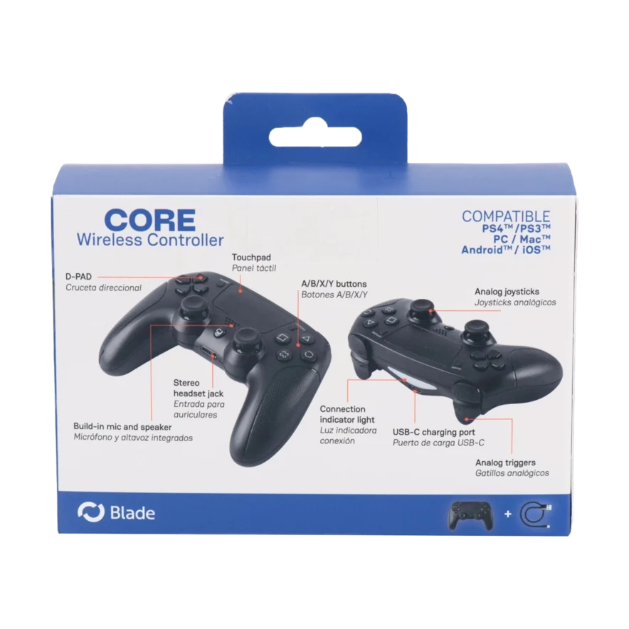 Blade PS4 Wireless Gamepad Core Blade PS4 Wireless Gamepad Core